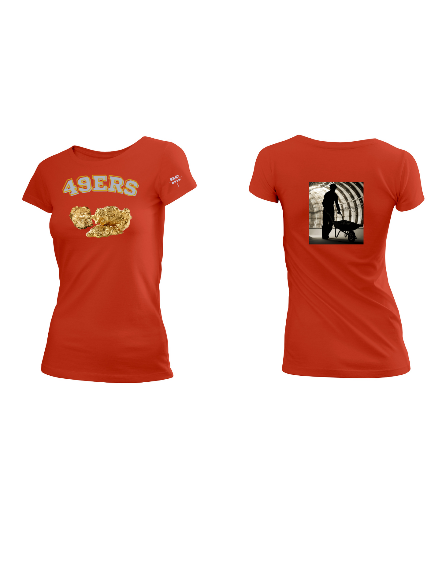 Desan Lux Brand Womens 49ers T-Shirt