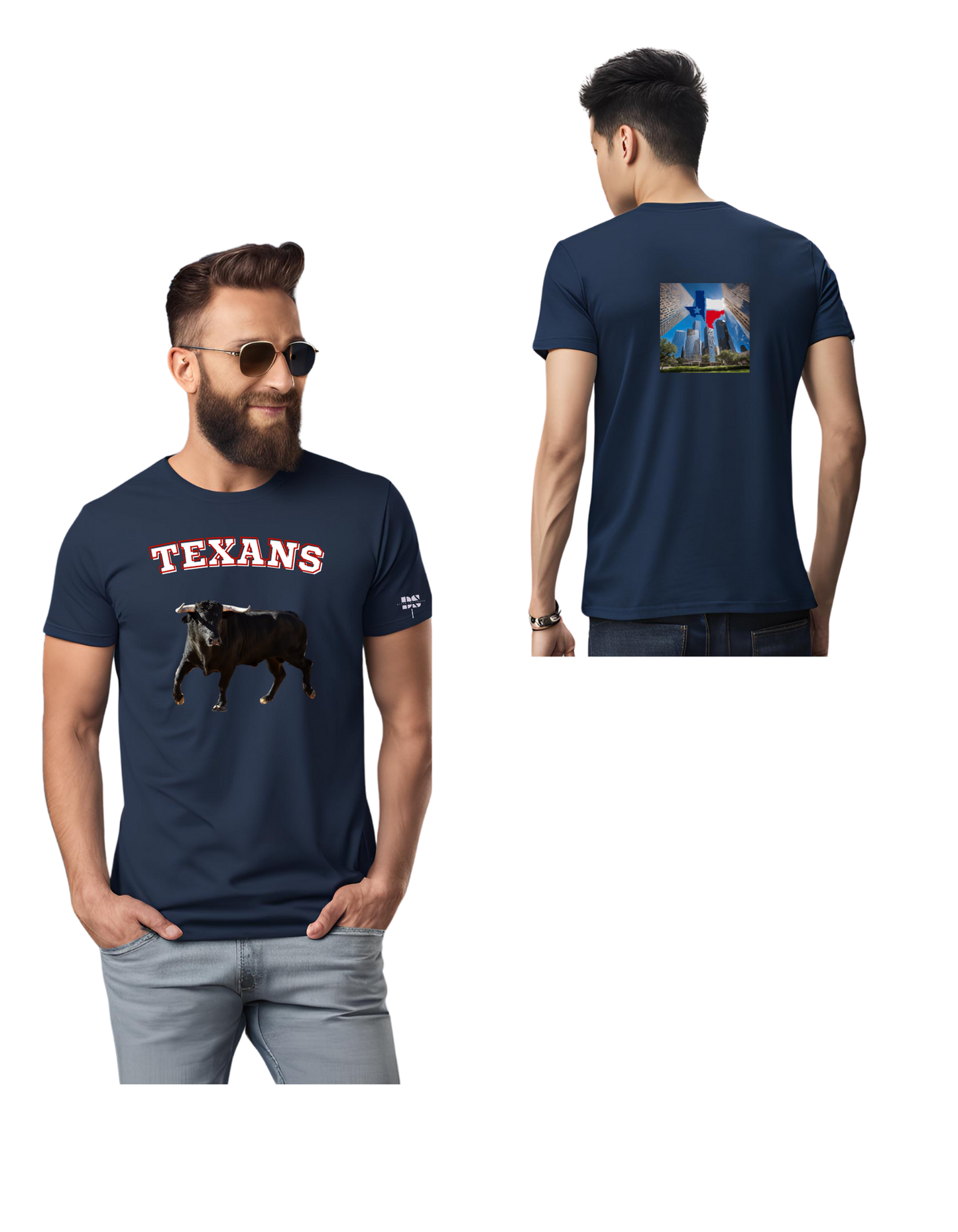 Desan Lux Brand Texans T-Shirts