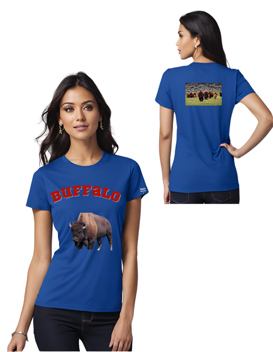 Desan Lux Brand Buffalo Womens T-Shirts