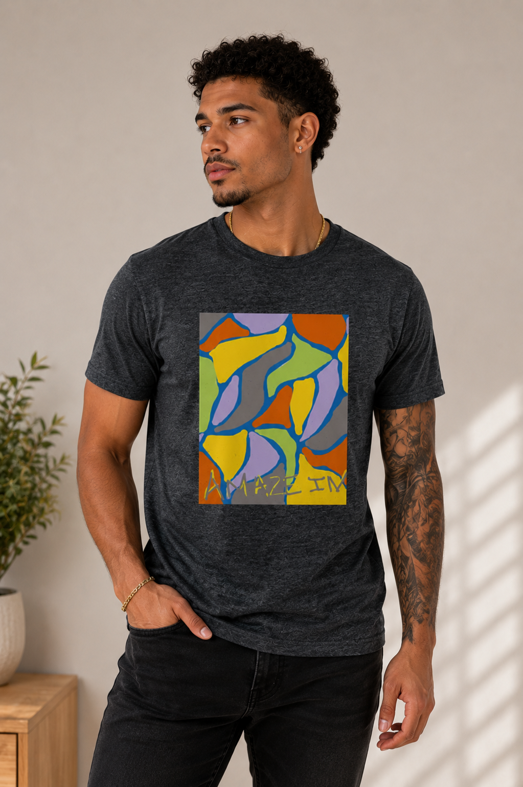 Desan Lux Brand  "Amaze In" Tee