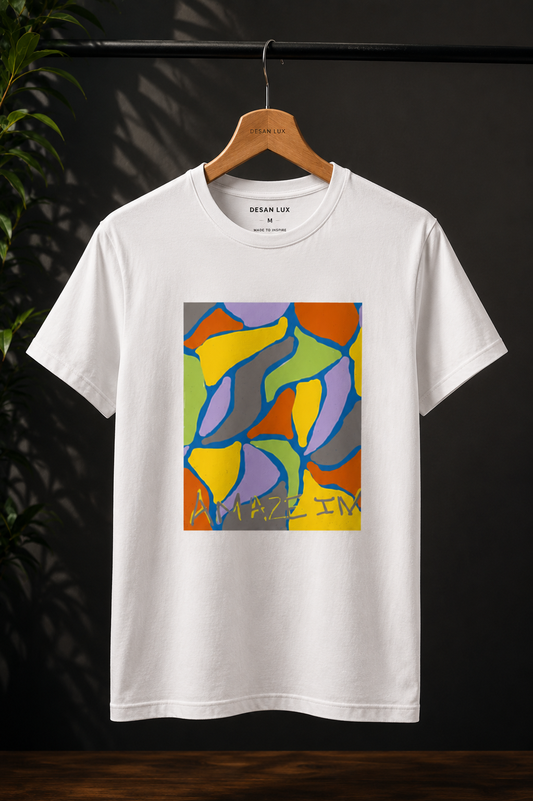 Desan Lux Brand  "Amaze In" Tee
