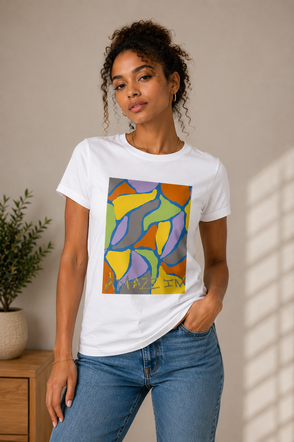 Desan Lux Brand  "Amaze In" Tee