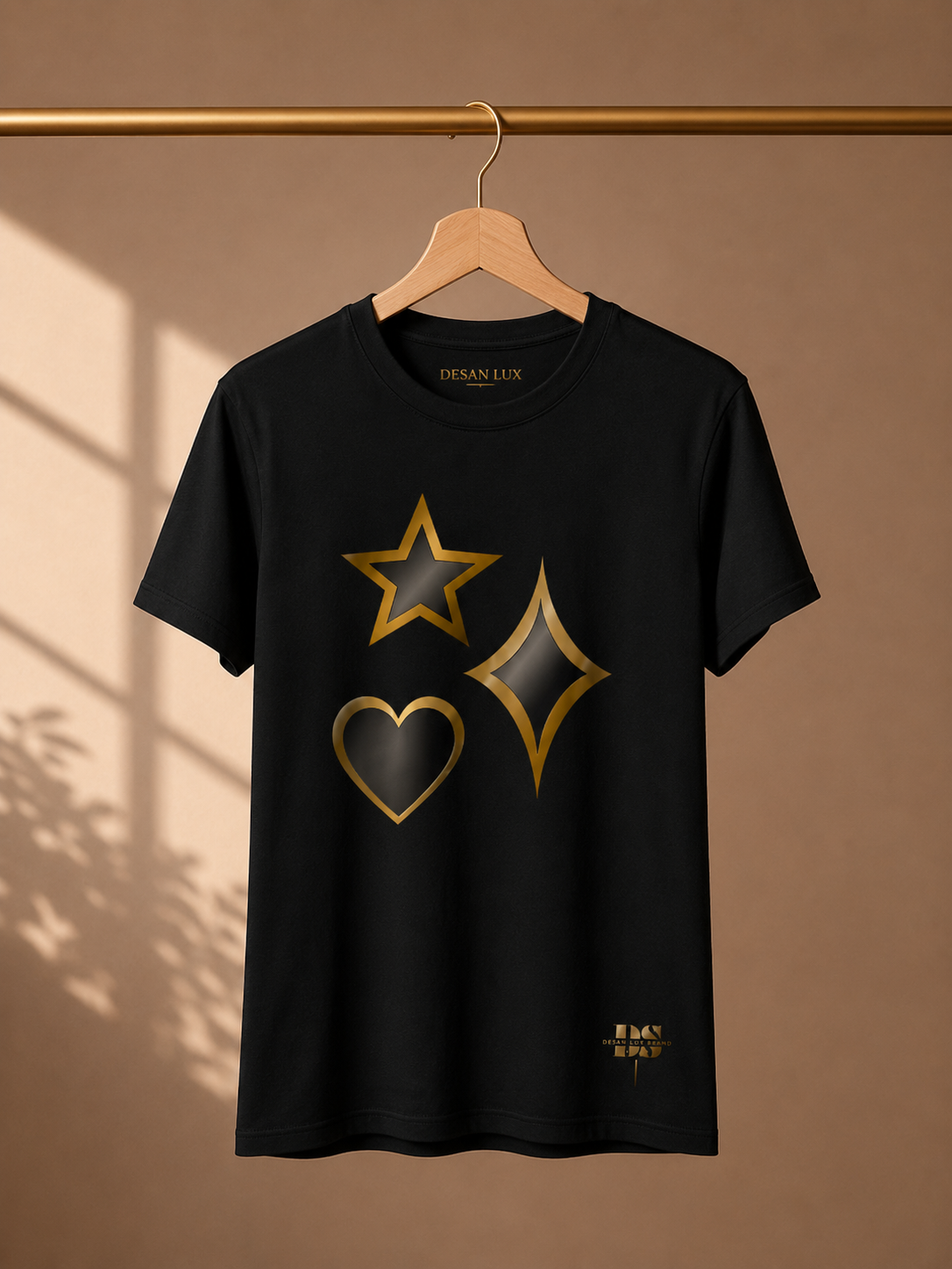Desan Lux Brand Signature Emblem Tee