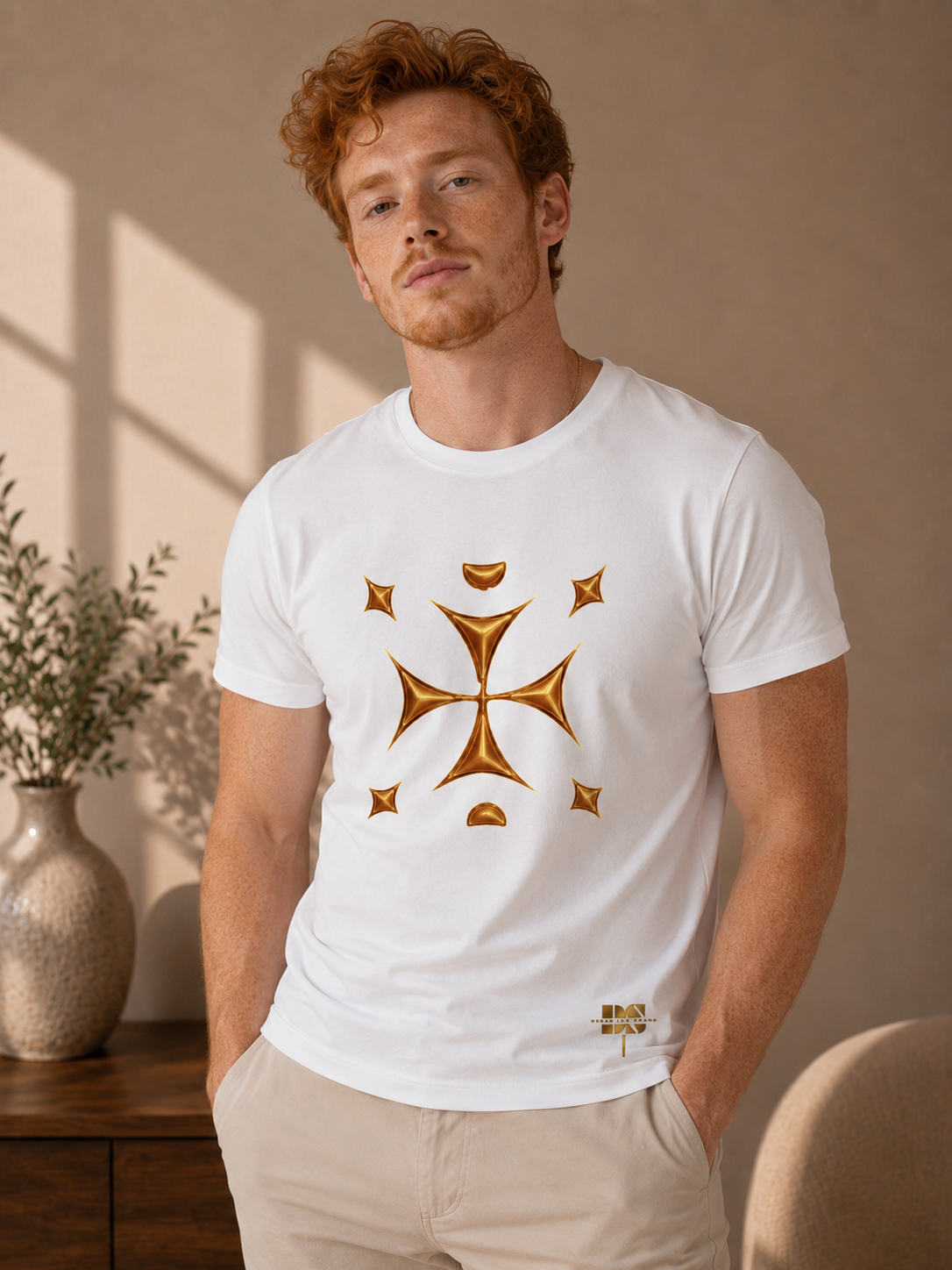 Desan Lux Brand Free To Be Symbol Tee
