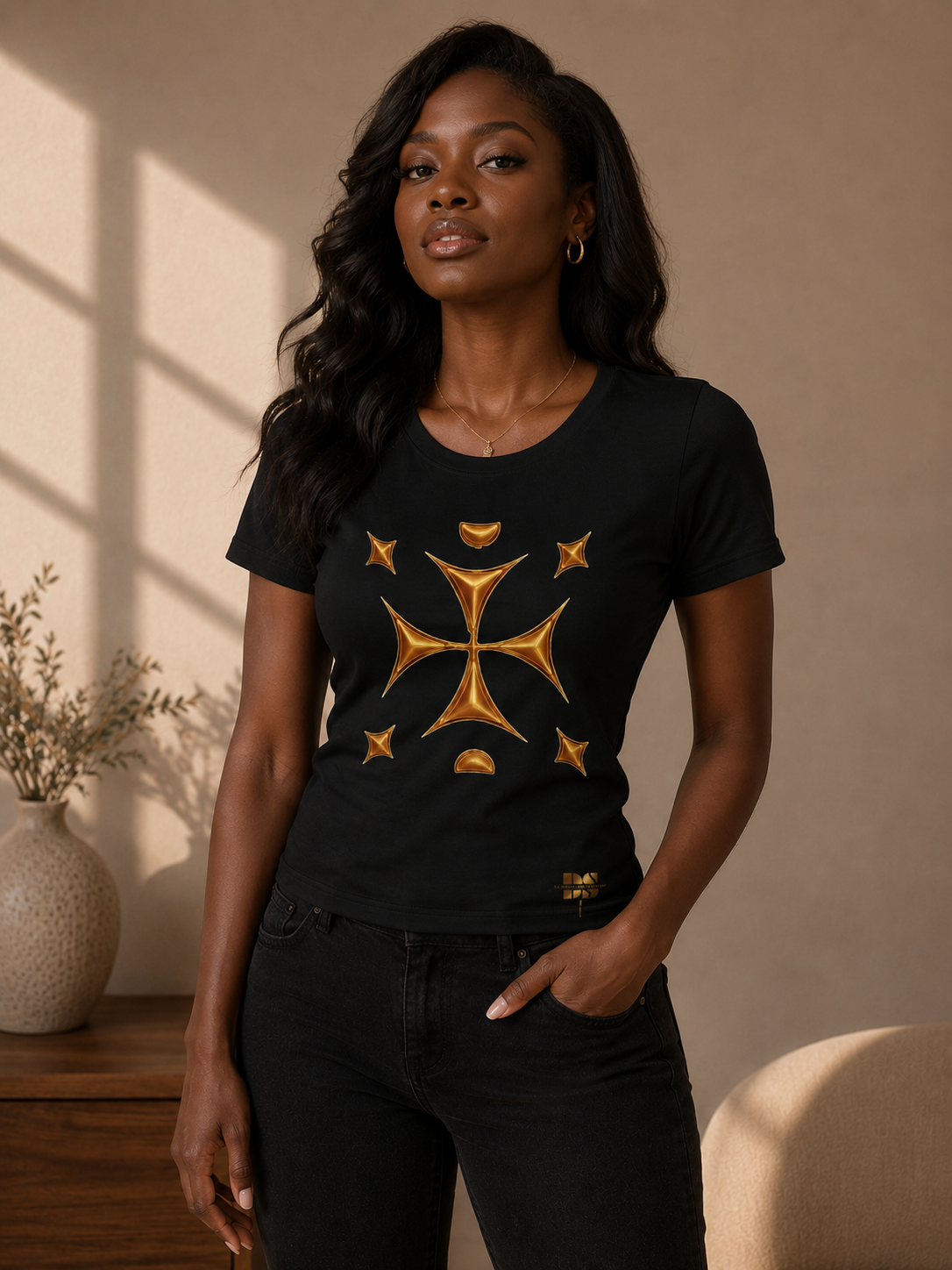 Desan Lux Brand Free To Be Symbol Tee