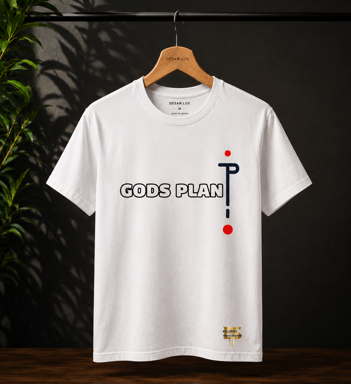 Desan Lux Brand Gods Plan Tee