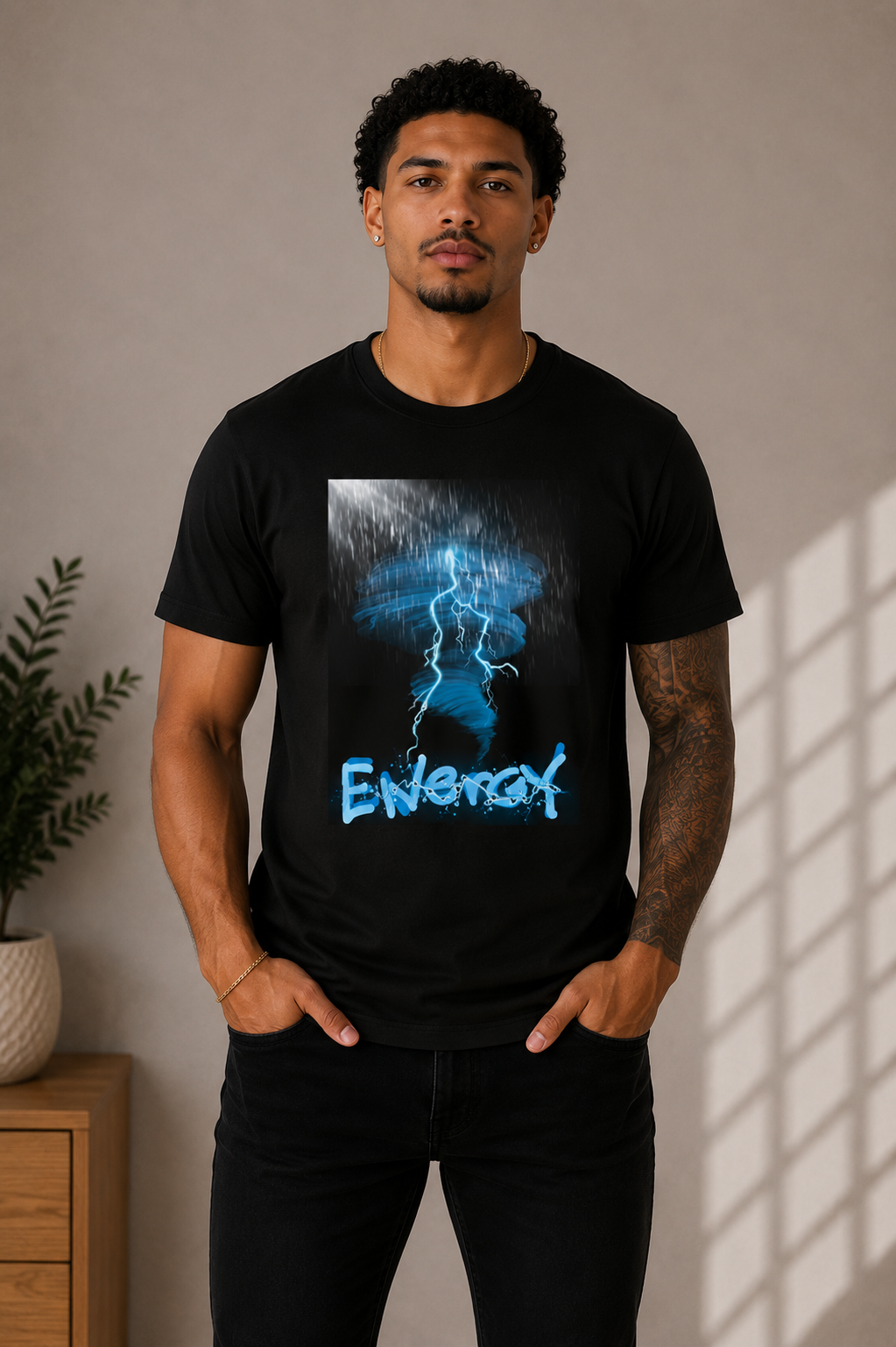 Desan Lux Brand  "Energy" Tee