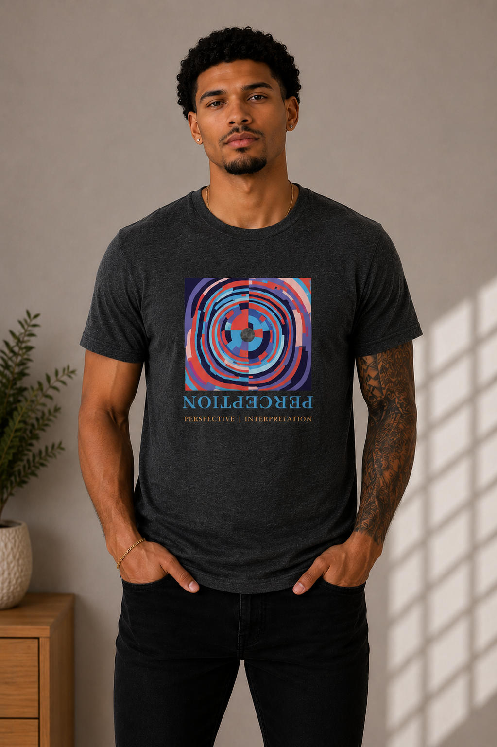 Desan Lux Brand "Perception " Tee