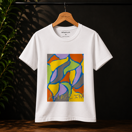 Desan Lux Brand  "Amaze In" Tee