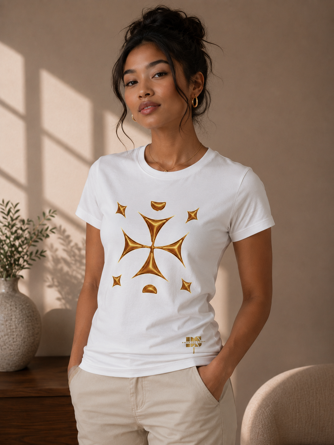 Desan Lux Brand Free To Be Symbol Tee