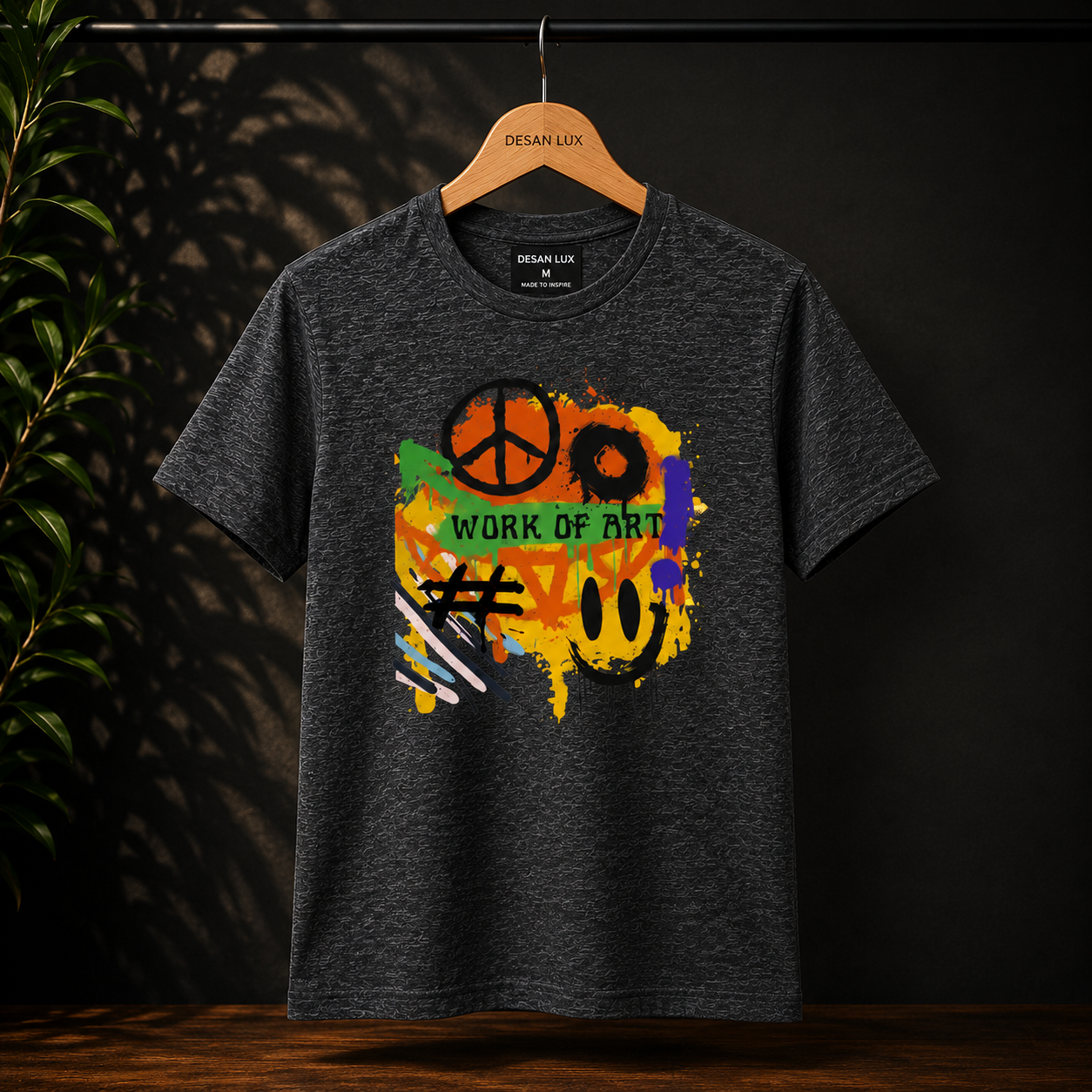 Desan Lux Brand  "Work Of Art" Tee